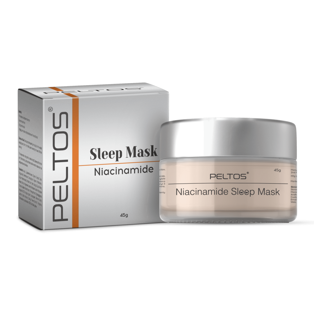 Niacinamide Peltos sleep masks